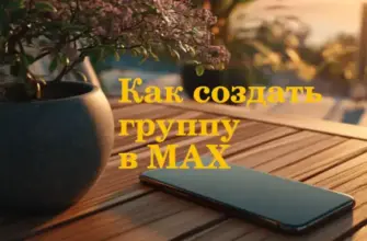 как создать группу в макс
