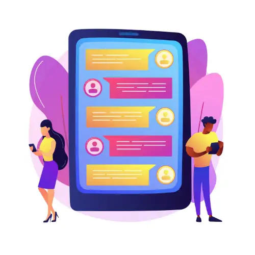 приватный чат - диалог один на один