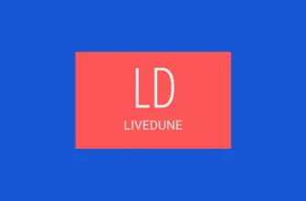 скриншот сервиса LiveDune