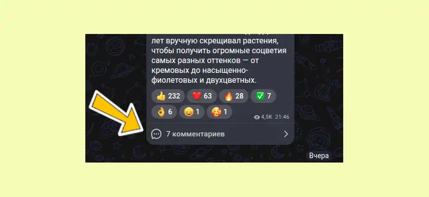 макс тестирует комментарии скриншот поста с комментами